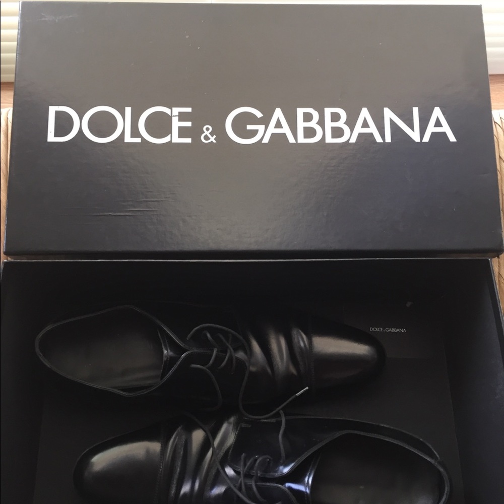 Dolce & Gabbana Oxford semi-shiny dress shoes - Picture 2 of 5